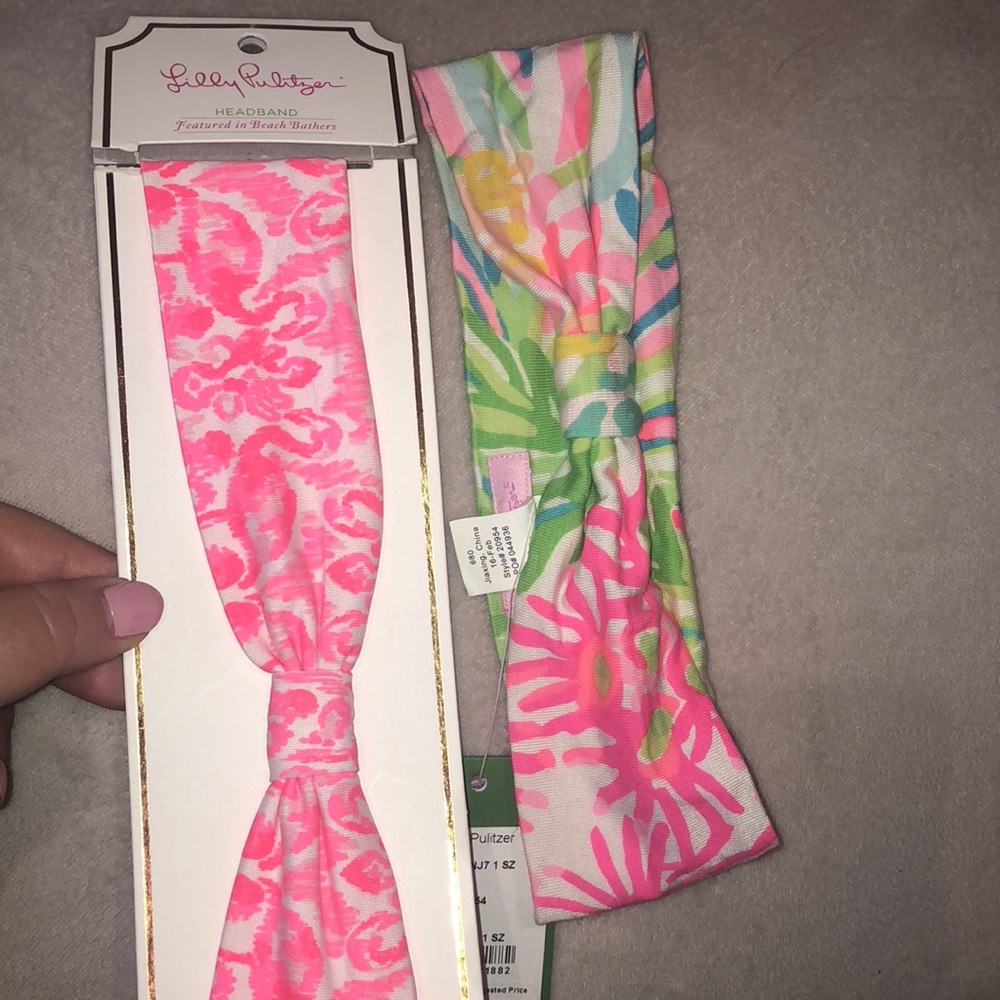 TWO Lilly Pulitzer headbands for the price of ONE!